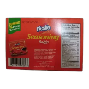 SAZON CON CULANTRO Y ACHIOTE FRESKO 36 X 5 G