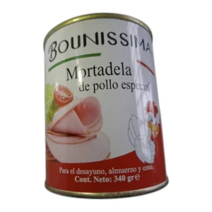 MORTADELLA DE POLLO BOUNISSIMA 340 G